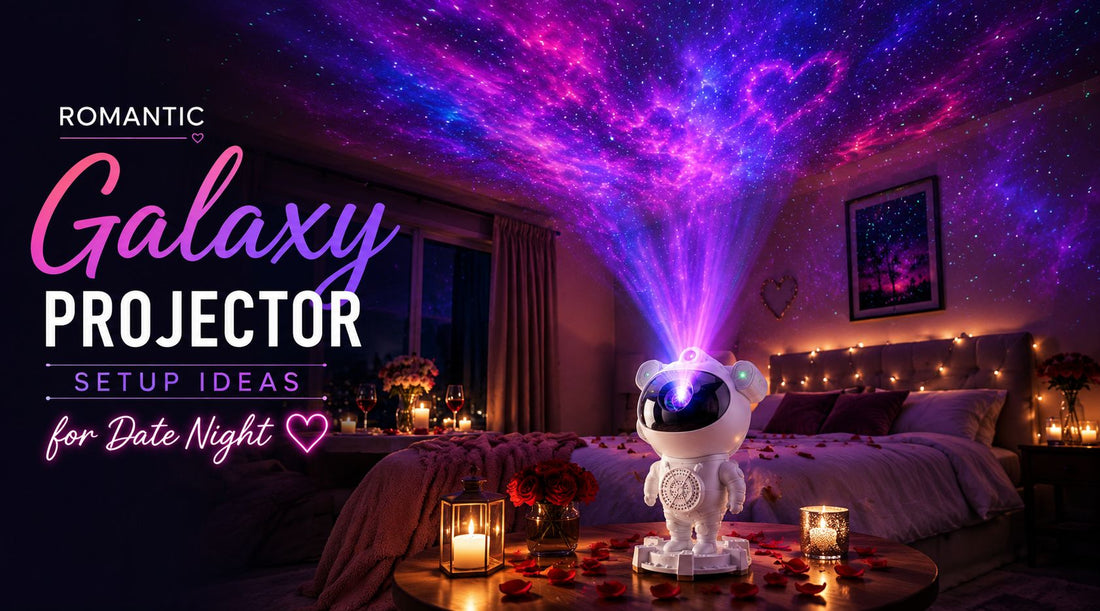 romantic galaxy projector ideas