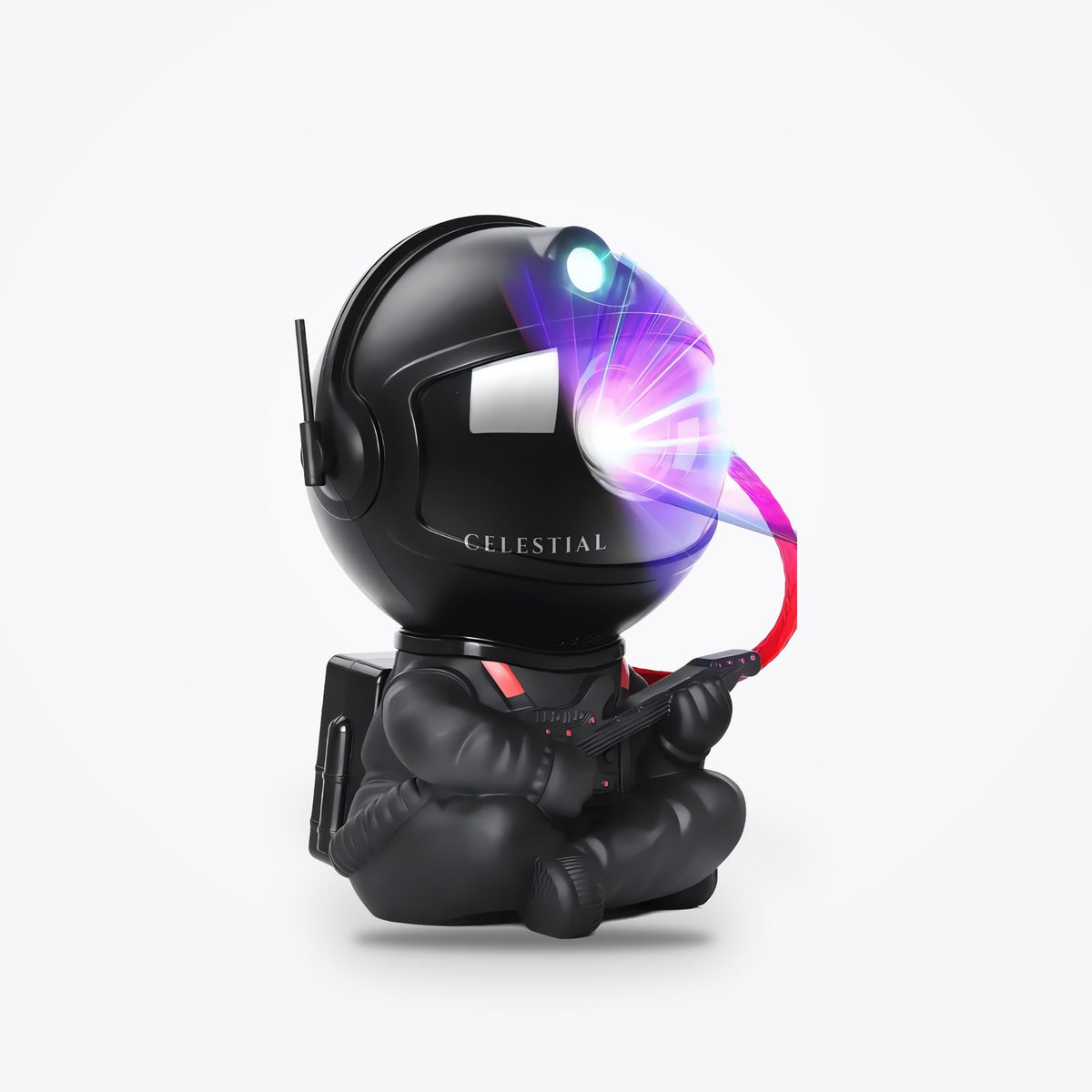Astronaut Galaxy Projector by Celestial Projectors, studio product photo